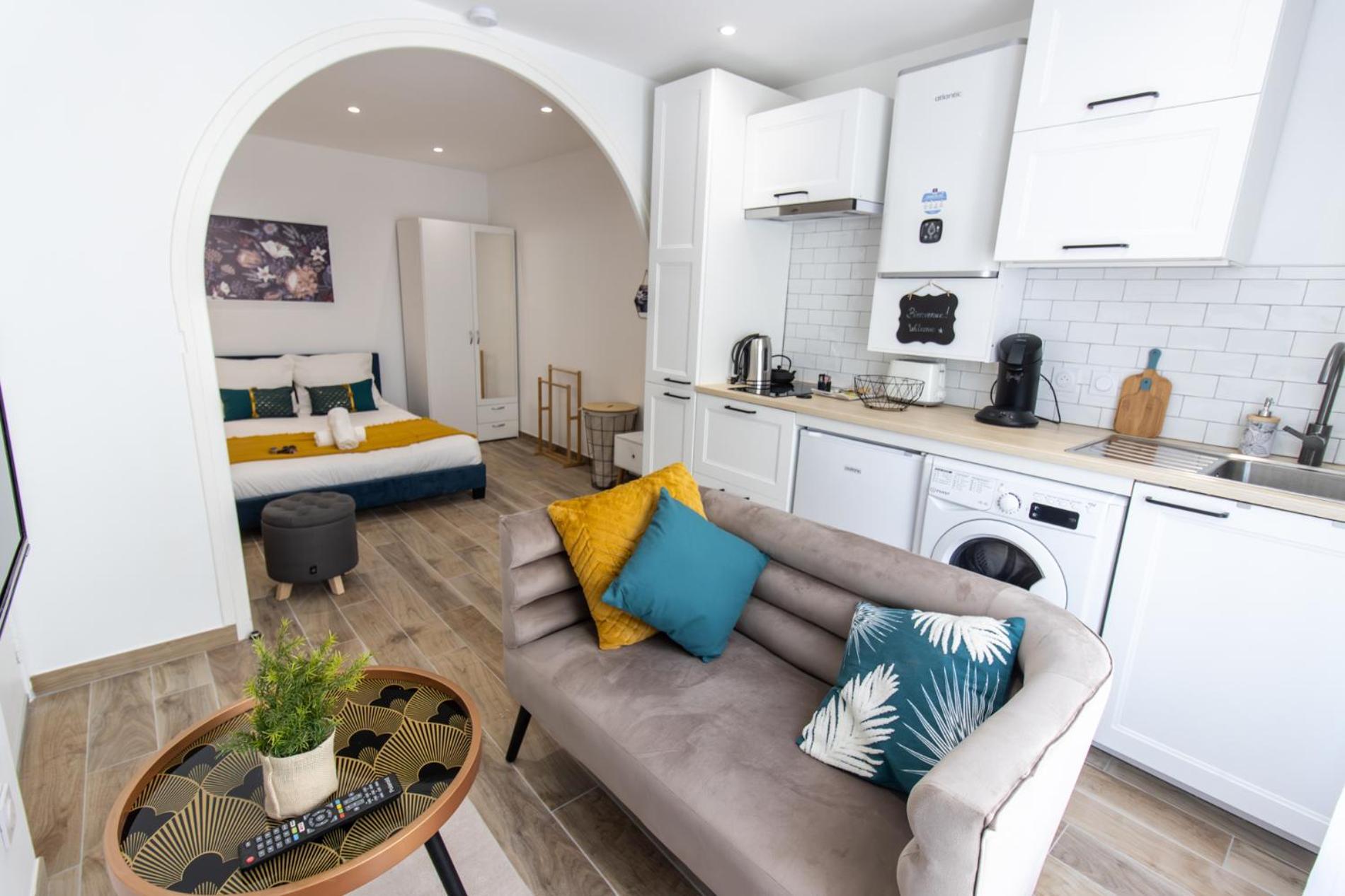 Апартаменты Charmant Studio Climatise 'Alma 1' - Beziers Centre - Wifi Fibre - Netflix Экстерьер фото